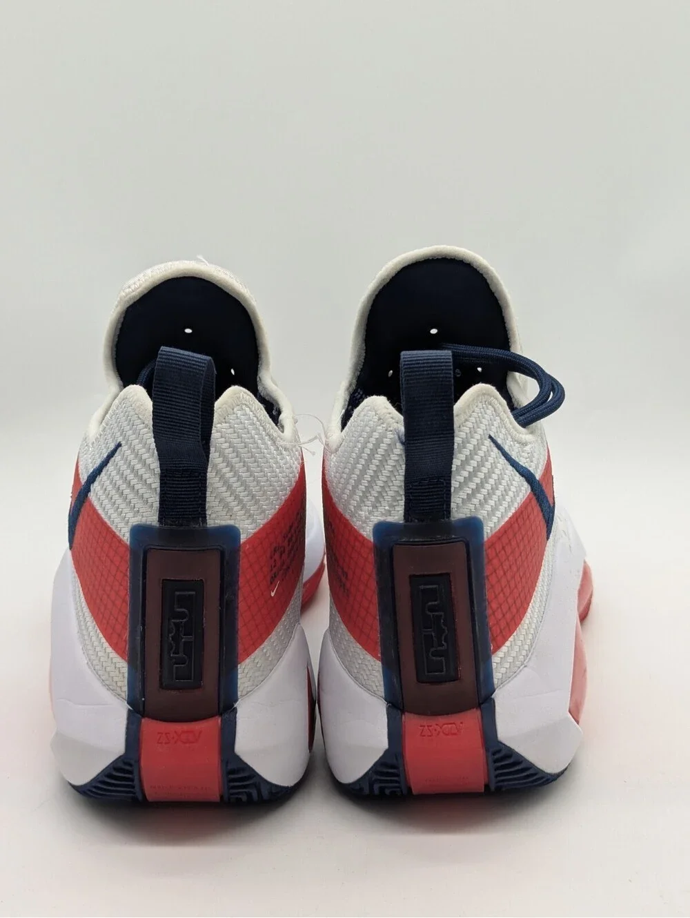 Mens Size 11 - Nike LeBron Soldier 14 USA White Red Basketball Shoes CK6024-100
